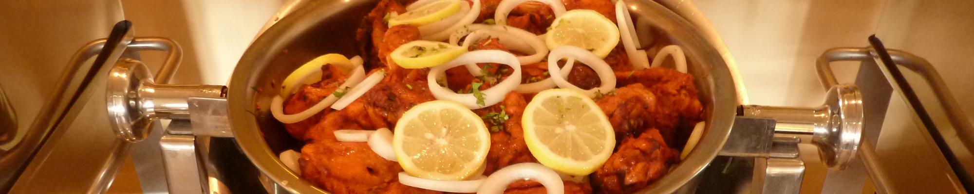 Buffet im Restaurant Tandoor